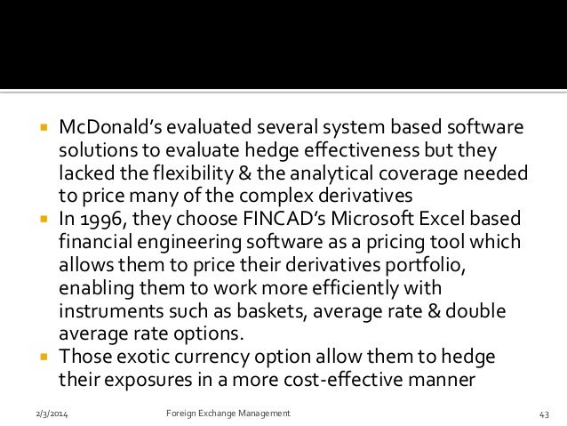 Fincad fx options