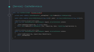 [Service] - CacheService.cs
 