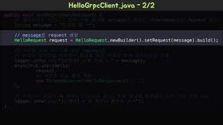 Spring Camp 2017 - gㅏ벼운 RPC, gRPC