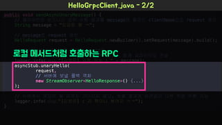 Spring Camp 2017 - gㅏ벼운 RPC, gRPC