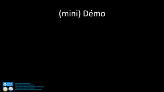 (mini) Démo
http://anthonygiretti.com/
https://twitter.com/anthonygiretti
https://www.linkedin.com/in/anthony-g-98670426/
https://github.com/AnthonyGiretti
https://www.nuget.org/profiles/AnthonyGiretti
 