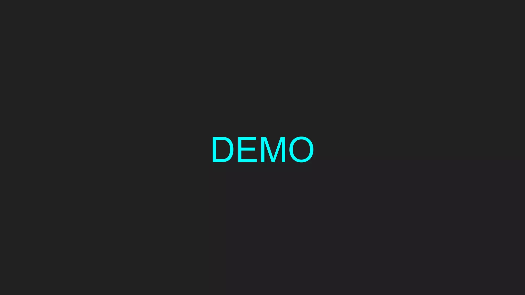 DEMO
 
