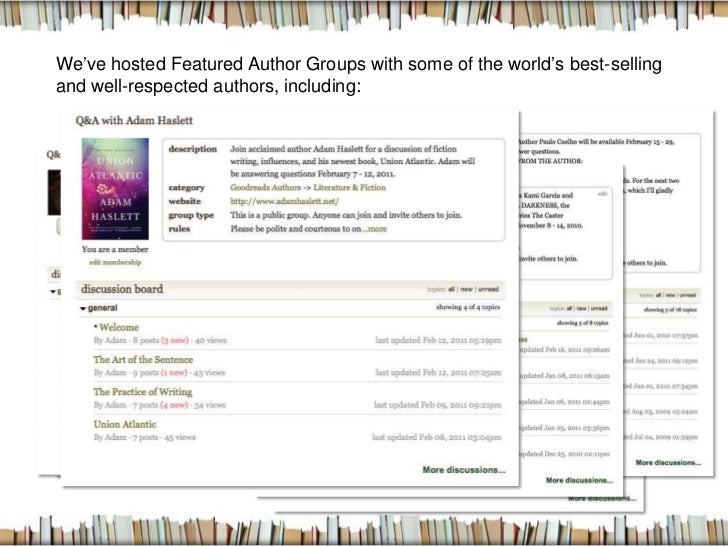 Using Goodreads to Promote Your Books