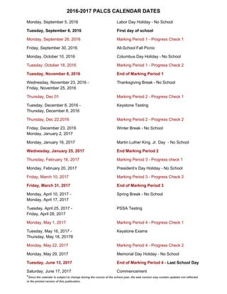 Copyof2016 17 palcs-calendar | PDF copyof2016-17-palcs-calendar-pdf