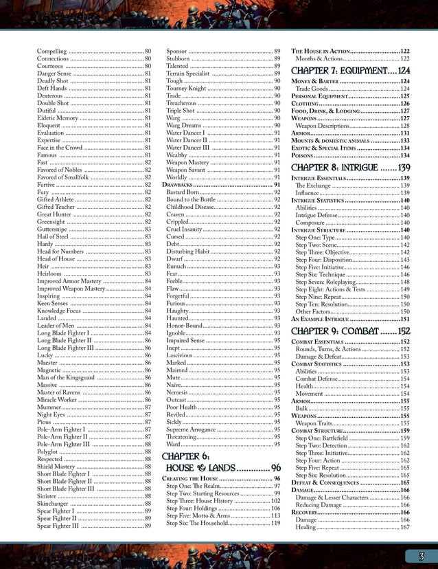 Song of Ice and Fire Roleplaying: A Game of Thrones Edition PDF Preview