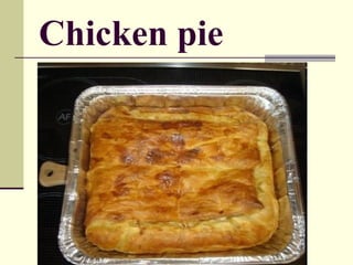 Chicken pie 