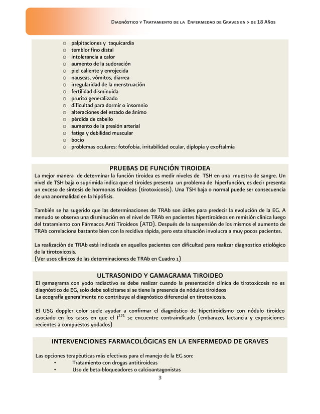 Guia de practica clinica rapida enfermedad graves hipertiroidismo