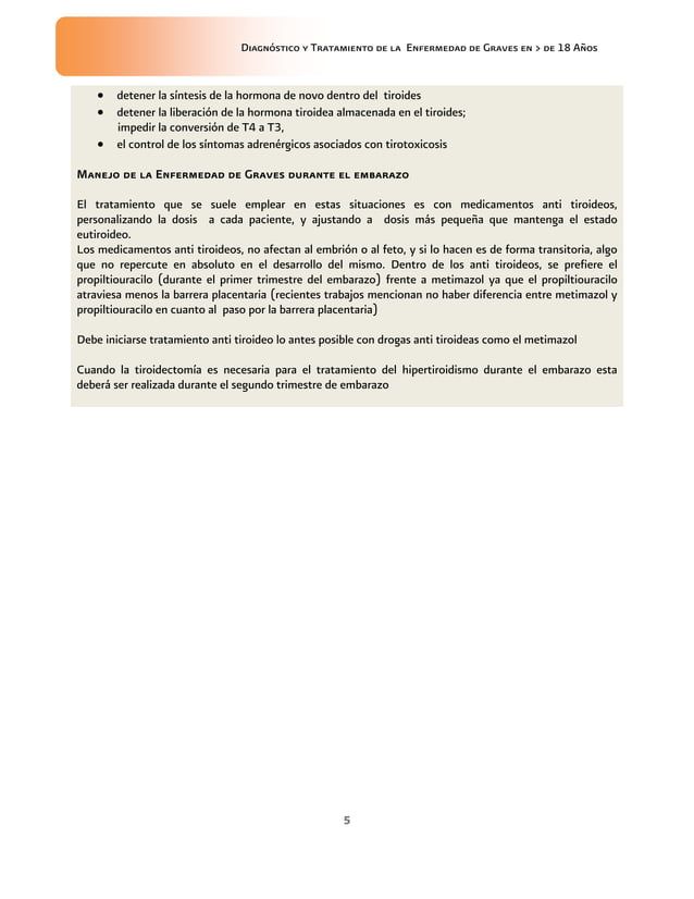 Guia de practica clinica rapida enfermedad graves hipertiroidismo