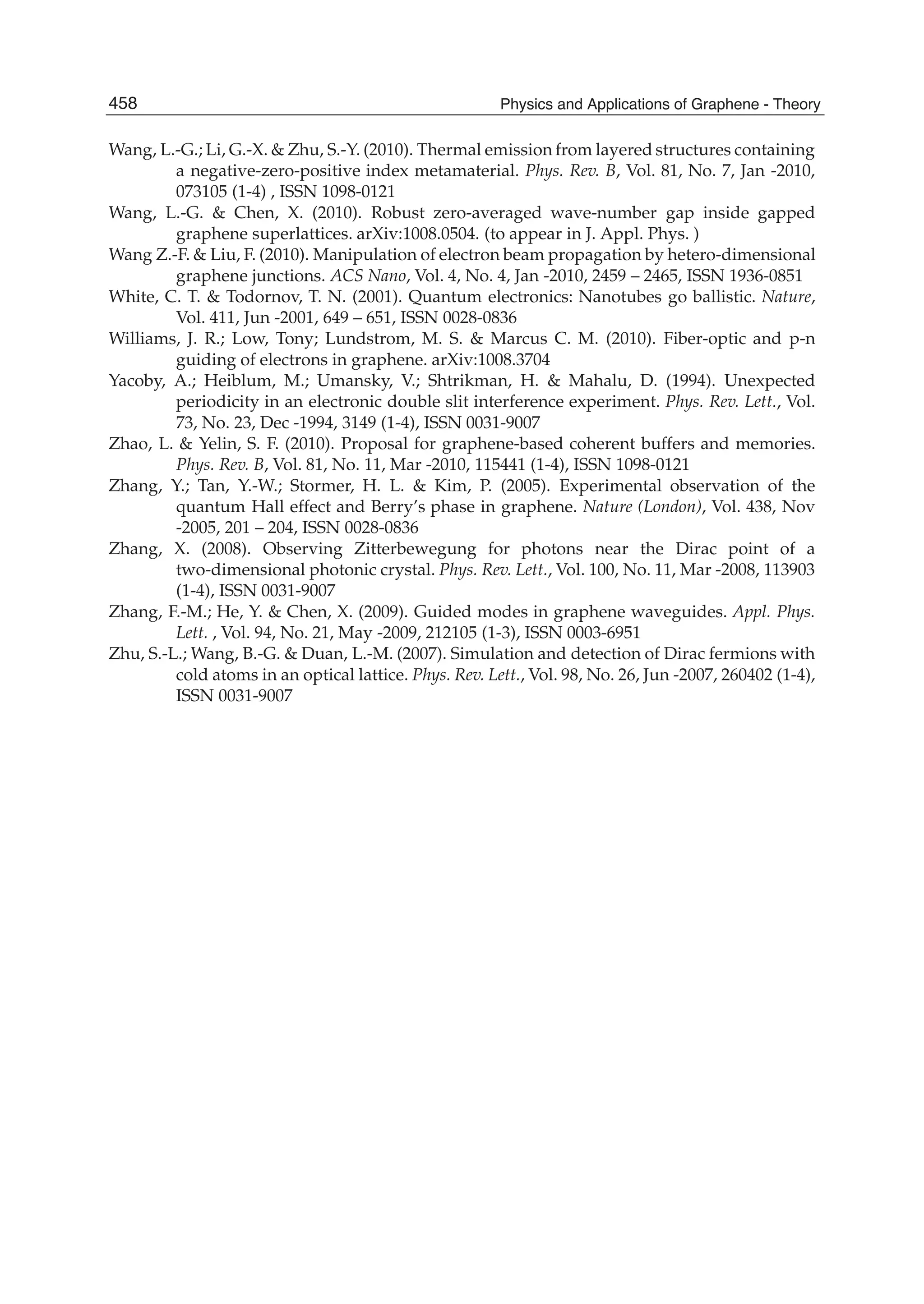 physics and_applications_of_graphene_-_theory