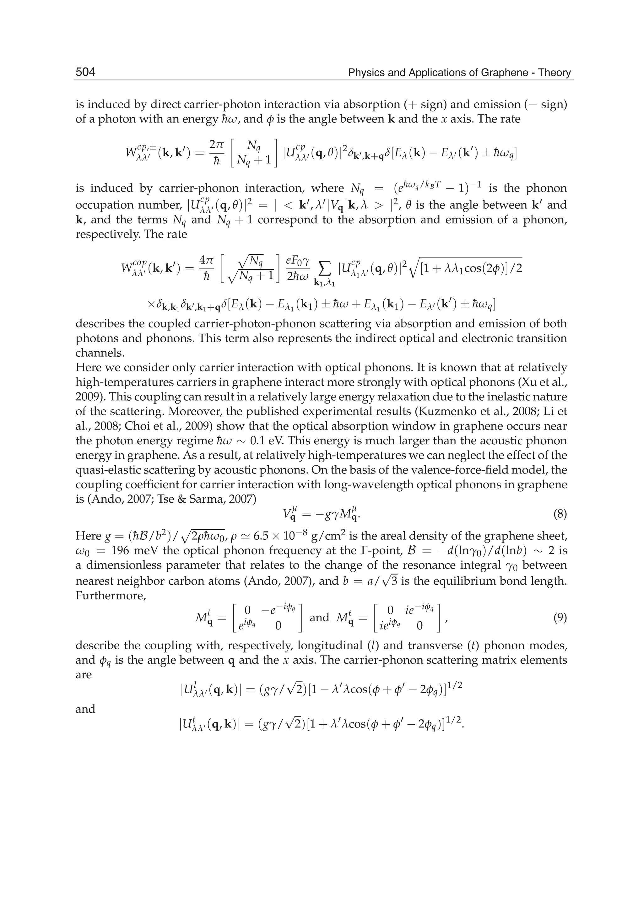  physics and_applications_of_graphene_-_theory