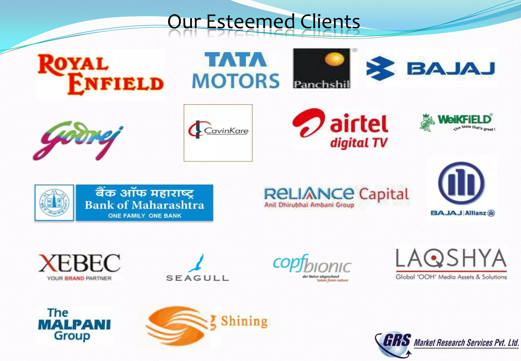 Our Esteemed Clients
 