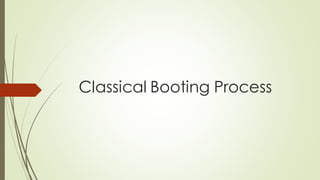 Classical Booting Process
 