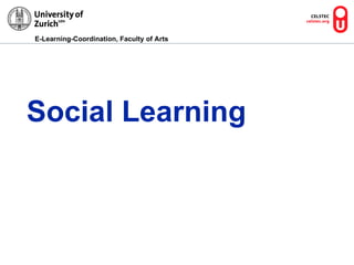 Social Learning 