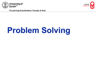 Problem Solving 