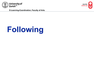 Following 