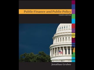 Public Finance and Public Policy Jonathan Gruber Fourth Edition Copyright © 2012 Copyright © 2012 Worth Publishers Worth Publishers 1 of 32 
 