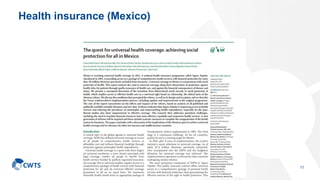 Health insurance (Mexico)
11
 