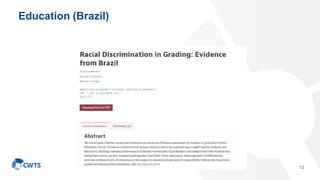 Education (Brazil)
12
 