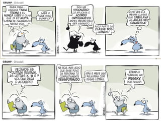 Grump e o novo acordo ortográfico