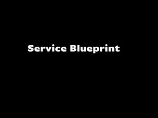 Service Blueprint

 