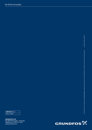 Technical
data,
Hydro
MPC-E/-S
(50
Hz)
55
10
10. Technical data, Hydro MPC-E/-S (50 Hz)
Hydro MPC-E/-S with CR, CRI 3 / CR, CRI 5
Fig. 37 Dimensional sketch of a booster system with a control cabinet mounted on the same base frame as the pumps (design E).
The booster system is shown as an example. The pumps supplied may differ from the sketch.
Fig. 38 Dimensional sketch of a booster system with a control cabinet centred on the base frame (design F).
The booster system is shown as an example. The pumps supplied may differ from the sketch.
Fig. 39 Dimensional sketch of a booster system with a floor-mounted control cabinet (design G). The booster system is shown as
an example. The pumps supplied may differ from the sketch.
TM03
1740
2310
TM03
1181
2310
TM03
3042
2410
CU 352
CU 352
CU 352
 
