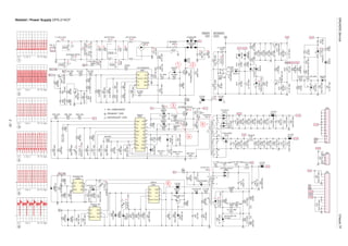 GRUNDIGService	ChassisTF
2-33
ZD905
PDZ18B,135
C601
220nF25V0603
1/2PC601
PS2561BL1-1-V-A(Q)
C610
4.7uF16V1206
R611
9.53K0603
C606
680nF16V0603
C604
33nF50V0603
C602
100nF50V0805
R906
11K0603
R606
750K 1206
R605
750K 1206
R607
5600603
R610
47K0603
R621
750K 1206
R614
100603
IC601
DDA014
R622
680 0603
R613
101206
R602
101206
D604
BYV26CAMP
R612
48.70603
C608
1nF50V0603
C609
220nF25V0603
C607
100pF50V0603
C908
10nF50V0603
C909
47nF50V0603
C915
1nF50V0603
IC902
ST9S101-T6G
ZD904
PDZ12B,135
IC903
DDA005DCQR
PC902
PS2561BL1-1-V-A(Q)
R907
20.5K0603
ZD906
PDZ6.2B
C913
470nF16V0603
C914
100nF50V0603
C912
1nF50V0805
R908
1K0603
R919
2K0603
1/2
1/2
IC901
DDA010
R905
2.210805
ZD903
NZX6V2B
PC901
PS2561BL1-1-V-A(Q)
R914
2.210805
ZD902
PDZ3.3B
R915
2.210805
C906
1nF50V0603
C907
22pF50V0603
CN1
COLDL
F1
T 3.15A H 250V
R1A
1.21M1206
CY1
Q800
PBHV9050T
C823
100nF50V0603
R820
19.6K0603
R824
5.11K0603
R818
5.11K0603
R813
2K0603
C811
100pF50V0603
R806
100K0805
R802
2M0805
R801
2M0805
R804
2M0805
R803
2M0805
Q802
PMBTA45
N
COLD
CX1
100nF
Z1
TVR10681KSUQW
NTC1
SCK204R0LSBY001
R2B
1.21M 1206
R821
1M 1206
R1B
1.21M1206
R2A
1.21M1206
R822
1M 1206
R825
1M 1206
CY2
COLD
COLD
CY4
220pF
CX2
100nF
CX3
100nF
BD1
KBJ406G
FL2
HFH-DP10494
C810
1.5uF450V
C801
100nF50V0603
R814
10 0603
CY3
220pF
FL1
HFH-DP10494
IC801
NCP1608BDR2G
R819
301 0603
C805
1nF50V0603
C806
1nF50V0603
C807
100pF50V0603
C804
47nF50V0603
C803
220nF25V0603
R817
15.4K0603
R601
0.1
R816
82mQ801
TK10A60D(STA4,X)
FB902
3.5 0.65
D601
BAS316
C802
33pF50V0603
R823
10K0603
C621
C813
220pF1KVK
D804
BAS316
C800
68uF450V
FB801
3.50.65
R811
22.1 0603
R807
100 0603
R808
25.5K1/4W
R805
25.5K1206
C808
68uF450V
ZD710
PDZ13B
NTC701
TTC05103JIYDA1
R7083650603
C710
100nF 50V
0603
D703
BAS316
R710
100 0603
R715
1K0603
R707
5.11K 0603
IC710
TS321IDBVR
FB901
3.5 0.65
CY5
1.5nF
R7091K0603
R711
2K0603
R714
2K0603
PRIMARY
HOT COLD
SECONDARY
L800
QP-25A93
D805
FUR460AMP
D806
FUR460AMP
R515
2K0603
1/2PC902
PS2561BL1-1-V-A(Q)
FB241
3.5 0.65
Q710
PMBT4401,215
C713
1uF16V0603
C714
1uF16V0603
R717
1K0603
R721
10K0603
R724
5111206
IC711
P0102BL5AA4
R718
5111206
Q711
PMBT4403
R716
51.11206
R726
5111206
R720
10K1/4W
R723
100K0603
C715
1uF16V0603
D713
BAS316
R725
51.11206
ZD711
RKZ27BKU
R722
5111206
R719
1K0603
R764
5.11K0603
1/2PC601
PS2561BL1-1-V-A(Q)
D501
BAS316
C503
22nF50V0603
R509
1K0603
R504
8.45K0603
R505
15.8K0603
R507
10K0603
R514
2K0603
C501
1uF50V1206
IC502
AP431ARL-7
D502
BAS316
C509
2.2nF 50V 0603
C508
100nF50V0805
R516
1K 0603
R508
1K0603
C905
22pF1KVJ
C903
33uF50V
D902
GUF10G-47L
D903
BAS316
Q901
PMBT4401,215
ZD901
PDZ22B,135
C904
100nF50V0603
R904
2K0603
R917
25.5K0603
R916
150K0603
1/2PC901
PS2561BL1-1-V-A(Q)
IC951
APL431LBAI-TRL
C954
10nF
50V 0603
C955
1nF 50V 0603
R903
2.2 1206
R954
2K0603
R961
1K 0603
R955
51.1K 0603
R953
9.31K0603
R952
30.1K0603
C956
1uF16V0603
C603
68nF 630V
C612
10pF3KVJ
C611
10pF 3KV J
C613
680pF 1KV K
C902
1nF1KVK
R901
330K2W
D901
1N4007GPAMP
R902
2.2
T901
AV-DP11011
FB900
2.5 0.65
Q601
TK10A60D(STA4,X)
Q603
TK10A60D(STA4,X)
C623
220pF1KVK
D602
BAS316
ZD606
PDZ15B,135
C622
220pF1KVK
C615
220nF25V0805
R608
51.1 0603
R620
101206
R609
10K 0603
R604
10K 0603
R603
51.1 0603
D120
FCQS10A065
T601
EFD43A03
D241A
FCH10A10
D241B
FCH10A10
C125
1000uF35V
R240A
7.5K1206
R240H
7.5K1206
L120
CB-4.0-04
C120
1500uF16V
R120A
3.01K1206
R120B
3.01K1206
,
,
C951A
3300uF10V
D950
STPS10H100CFP
C951
2.2nF 200V 0805
C950
2.2nF 200V 0805
R951
5.1 1206
FB951
3.5 0.65
C951D
1000uF10V
L951
CB-3.0-01
C122
470uF16V
C248
68uF63V
FB121
3.5 0.65
C246
100nF50V0603
R240B
7.5K1206
C245
100nF50V0603C124
100nF50V0603
R240F
7.5K1206
R240C
7.5K1206
R120C
3.01K1206
R120F
3.01K1206
R120D
3.01K1206
R120E
3.01K1206
C249
100nF50V0603
CN2
CN4
C957
100nF50V0603
C247
100nF50V0805
CN3
C129
100nF50V0603
C953
100nF50V0603
R968
300K0603
R969
1M0603
CP1CP2
1 2
3
5
4
6
Netzteil / Power Supply DPS-214CP
1
2
3
4
5
6
 