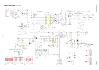 GRUNDIGService	ChassisTF
2-42
Netzteil / Power Supply FSP139-3F02
12
PC101:2
24V/4.5A
34
PC502:1
34
PC102:1
L201
T101:8
T101:9
T101:11
12V1.5A
12
PC102:2
24V
12V
GND
S2
S2
T101:7
SECONDARY
+
C101
T101:1
T101:3
Reg
8
FB
3
N.C.
12
VCC
2
Vsen
1
CSS
5
RC
7
SGND
4
OC
6
VS
15
VGH
16
VB
14
VGL
11
RV
9
PGND
10
N.C.
13
N.C.
18
N.C.
17
U101
34
PC101:1
SSC9502
Vcc
34
PC501:1
C505
FB
4
S/OCP
1
BR
2
Vcc
5
D
8
D
7
N.C.
6
GND
3
U501
12
FB502
A6069H
PRIMARY
P2
Vcc
P3
BD101
12
LF101:1
34
LF101:2
1
2
34
5
6
7
8
U601
L601:5
+
C606
P801
12
FB601
L
N P3
P2
P2
P1
Q602
1 2
LF102:1
34
LF102:2
T101:12
L202 5Vs/2.5A
5Vs
S3
12
PC501:2
S3
S3
F101 VA101 TH101
CX101
SA101
Q601
R101
R627
R629C611
C610
C612
R630
R604 R605 R606
R621
R623
R624R625
R626
C607
C608 C609
D602
D101
D601
R102R103R104
C105
C106
C112
C113
R133
R121
R122
R123
R124 R125
R126
R127
Q101
Q102
D102
+
C104
C108
C109
C110
D103
D104
C111
C103
C102
C114
C115
C116
R128
R129
ZD101
ZD102
R130 R131
R132
D105
Q103
Q104
R134
R501 R502 R503 R523
C501
R521
R522
ZD501
C506
C507
ZD502
R524
R525R526
R527R528
D501
D502
C508
R504
Q501
Q502
R505 R506
R529
C509
ZD503
R530
Q503
R531D503
Q504
ZD504
R532
CY103
+
C201
+
C202
+
C203
R213
R214
D504
+
C204
+
C205
R215
R216
R217
C209
C210
R218
AC
R
U201
R219
R220
R221
C206
R224
R225
R226
C215
C216R230
R231
R238
R240R241
C221
D209
D210
ZD201
ZD202
Q205
1
2
3
4
5
6
7
8
9
10
11
12
P201
CY101CY102
+
C504
1
2
3
4
5
6
7
8
9
10
11
12
13
14
P202
24V
GND
DIM
5Vs
12V
STBY CTRL
BL_ON/OFF
STBYCTRL
L601:1
L601:6
L601:8
T501:4
T501:6
T501:7
T501:8
T501:9
T501:10
T501:1
T501:2
P802:3
P802:1
CY105
R507
N.C.
CY104
C601 C602
L602
CY106
D201
D205
!
! !
!
! !
!
!
!
!
! !
!
!
!
!
!
!
!
!
!
!
!
!
!
!
!
!
!
!
!
!
!
!
!
+
C207
D202
D206
T101:10
D203
ZD505
P802
R242
R243
R244
R245
R246
R247
R248
R249
R250
R251
R252
R253
!
N.C.
!
R608R609 Q603
R622
R628
C613
R631
C614
Vcc
Q105
R135
C117
R136
R211 R212
Q206
C217
STBY CTRL
R222
12
PC502:2
R228
R223
C220
Q202
Q203
R227
R236
R229
R237
!
Q505
ZD506
R533 +
C510
D505
R232
R508
AC
R
U202
C218
C211
+
C212
+
C213
1
2
3
1 2 3
 