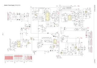 GRUNDIGService	ChassisTF
2-48
Netzteil / Power Supply FSP223-3F02
1 2 3
R216
C209
+
C205
+
C207
34
PC502:1
F101
BD101
CX101 C601 C602
C603
R624
CY102CY101
VA101
12
PC501:2
C501
R526
GND
R621
L202
L601
+5VS/2.5A
+5VS
L602:1
L602:3
R215
R227
R229
GND
GND
+C101
34
PC501:1
R528
+
C212
+
C607
Q504
ZD501
R529
R533
+
C507
TH101
P1
P1
R228
FB502
+12V/1.5A
PRIMARY SECONDARY
R101
Q601
R623
R622
CY104
CY103
T501:9
T501:8
T501:5
T501:6
T501:2
T501:1
T501:4
T501:3
R222
U202
C211
R224
R226R225
R223
12
PC502:2
!
T101:6
T101:2
Vcc
!
!
!
!
!
!
!
!
!
!
!
!
!
!
!
!
!
ER3924
EE19-10P
!
!
TH201R230
Q602
R131
Q102
R130
Q101
D105
C111
R144
R129
C103
C109
+
C102
C110
D104
R143
C108
R122
R126
R123
C104
R124
C107
R141R125
34
PC101:1
R128
Vcc
C112
R142
Q103
Q104
ZD101
D103
D102
R132R133
Fmax2
SF 9
CT3
DT7
FB6
FF8
Css1
Rt4
GND10
Bo5
MLower 11
MUpper 15
HB 14
Vcc12 Vbost 16
N.C.13
U101
C105
C106
D101 R127
R121
R105R106R107
D603
D601
D602
D503
D505
R146
R145
!
!
R629
R147R148
1
2
3
4
5
6
7
8
9
10
11
12
13
14
P201
1
2
3
4
5
6
7
8
9
10
11
12
P202
1
2
3
4
5
6
7
8
9
10
11
P203
R521
C509
C505
+
C510
C506
ZD503
ZD504
L201 +
C213
FB601
!
+5VS
GND
+12V
+24V
DIM
STBY
12
LF101:1
34
LF101:2
12
LF102:1
34
LF102:2
! !
C606
C604
R625
!
L602:4
L602:2
C605
R626
Vcc8
FB1 GND 6
DRV 7
Mult 3
ZCD5
Comp2
Cs 4
U601
BL
STBY
P2
R138
34
PC102:1
C502
Q502
Q501
R524
R525
D502
D501
R523
D107
R522
D106
12
PC102:2
R202
R203
R201Q202
C206
S1
ZD201
ZD202
D206
D207
R137
Q105R134
R135
R136
P3
Vcc
Q106
C113
D113
P3
FB501
R210
R211
R214
R231
R232
R233
!
!
!
!
!
!
R149
!
!
T4.0A H/250V
C608
C609
!
R111
R112
Q109
R150
C117
R151
R601
R602
R603
R607
R608
Q603
R630
C610
R631
Vcc
R501 R502 R503 R504 R505 R530
R531
ZD502
P5
C611
R628
R627
Q503
ZD505
FB4 S/OCP 1
BR2
Vcc5 D 8
D 7
N.C. 6GND3
U501
FB503
C216
C508
P5
R235
Q201
R234
R236
R237
Q203
C218
CY105
CY106
C118
D204
P801:3P801:1
P801
L
N
C208
R240
T101:10
T101:9
T101:8
S2
+12V
D216
+24V/8A
+24V
+
C201
+
C202
+
C203
S1
R204
R205
R206
R207
R208
R209
T101:13
T101:14
T101:12
DVS13
SGND1
EN2
DVS24
PGND 6
VCC 8
GD1 7
GD2 5
U205
R242
R241
R243
R244
C222
R245
C221
C220
D220
D219
R246
T101:11
GND
L203
S3
+12V
Q208
Q207
R247
Q209
R256
R249
Q206
Q205
R253
R250
R248
Q211
Q210
R257
+12V
Q212
R258
R260
Q213
Q214
R259
R261
R251
R252
C223
C224
R212
U201
C210 R217
R220R219
12
PC101:2
R218
R221R213
!D210
D209
+C204
S3
C215
S2
S1
R254
R255
C225
C226
1
2
3
 