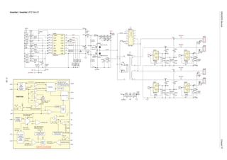 GRUNDIGService	ChassisTF
2-52
C2038
1uF
C2039
10uF
1
23
Q2002
FDD4141
1
23
Q2003
FDD8778
R2054
10k %1
+12V3
C2040
10uF
TP77
TP76
TP78
DRVGND
TIMER
1
CMP
2
ADIM
3
CT
4
REF
5
BCT
6
BDIM
7
ENA
8
GND
9
OUTB
10
OUTA
11
VIN
12
OLR2
13
OLP2
14
OLR1
15
OLP1
16
IC2004
FAN7318A
R2055
10k %1
C2036
1uF
keep short
keep short
keep short
C2042
680uF
25V
TP79
TP59
TP58
TP57
TP56
TP55
TP54
C2021
22nF
R2031
1.5M %1
C2019
1uF
R2041
*
R2035
*
R2036
120k %1
C2024
4.7nF
R2037
1.5Meg %1
C2025
22nF
R2034
6K8 %1
R2038
47K
C2026
22nF
C2023
150pF
R2032
2.2K
C2022
1uF
R2040
12K
DIM
BL ON/OFF
C2027
1uF
C2020
56pF
R2039
27K
TP75
R2046
22K%1
R2047
22K%1
R2048
22K%1
R2051
22K%1
R2033
30K %1
TP60
TP52
InvTR1
InvTR2
C2030
4.7nF
C2028
3pF
1
2
3
4
5
6 7
8
9
10
11
12
TR2003
HVT-108
3
1
2
D2006
BAT54C
R2044
2.2K C2034
4.7nF
C2032
3pF
R2049
2.2K
R2056
180R
R2059
180R
X5Y
TP63
TP67
TP80
TP82
TP65
TP69
1
2
S2003
1
2
S2004
2
1
7
8
4
3
9
6
5
10
TR2002
TMS93633CT
TP83
3
1
2
D2008
BAT54C
TP72
C2031
4.7nF
C2029
3pF
R2045
2.2K C2035
4.7nF
C2033
3pF
R2050
2.2K
R2057
180R
R2061
180R
TP64
TP68
TP81
TP84
TP66
TP70
1
2
S2005
1
2
S2006
TP85
3
1
2
D2009
BAT54C
TP73
TP61
TP62
DRVGND
R2042
0R
R2043
0R
R2053
0R
R2052
0R
TP51
TP48 TP53
L2007
120R/100Mhz
3A
R2062
1.5K
R2058
1.5K
R2063
1.5K
R2060
1.5K
TP86
TP88
TP89
TP87
TP50
TP49
3
1
2
D2007
BAT54CL2005
120R/100Mhz
3A
InvTR1
InvTR2
i
Net Class
C2041
680uF
25V
OLP1
OLP2
OLR1
OLR2
OLP1
OLP2
OLR1
OLR2
i
Net Class
i
Net Class
i
Net Class
J2009
Jumper
TP91
TP74 J2005
0R
J2010
0R
J2012
0R
J2006
Jumper
C2046
1uF
TP71
J2011
0R
TP92
TP93
TP94
D2012
MBRS130LT3G
D2016
MBRS130LT3G
!
!
Inverter / Inverter VPZ194-07
FAN7318A
ADIM
Negative
Analog
Dimming
Protection
Error Amp.
max. 2V
min. 0.5V
5V, max. 3mA
UVLO 5.5V
Voltage Reference
& Internal Bias
REF
VIN
CT
CMP
2V
Control
Logic
BCT
BDIM
-
+
OUTB
OUTA
GND
-
+
0.3V
-
+
1.34V
Short-Lamp Protection
Over-Voltage Protection
OLP1
-
+
On @ striking
OLR2
OLR1
OLP2
Output Driver
Oscillator
Min. &
Max.
Detector
/Full Wave
Recifier
Max.
Min.
TSD 150oC
-
+
Hys. 0.45V
-
+
max. 2V
min. 0.5V
52µA burst
sink current on
3.5V
High CMP Protection
disable @ striking
High_CMP
-
+
150 µs
Delay
Striking off
OLP
Striking/normal
Min. & Max.
Detector
/Full or Half
Wave
Rectifier
OLP max.
OLP min.
0.7V/0.5V
-
+
17 Pulses Counter
And OLR<1.4V
-
+
Error. Amp. source
current change
1.35V
ENA
-
+
200k
1.34V -
+
-
+2.2V
Open-Lamp Regulation
Gm Amp.
3µA
Error. Amp. source
current change
0µA
TIMER
disable @ striking
52µA burst
sink current on
If ENA>2.5V, OLP & SLP disable.
If ENA<2.1V, OLP & SLP enable.
Vref
50µA @ OVP,SLP
2µA @ OLP.CMP high
3V/1V @ striking/normal
 