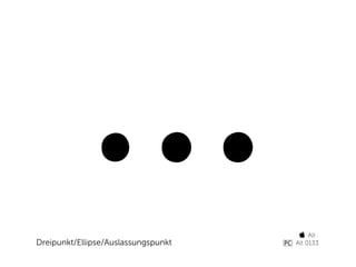 …
Dreipunkt/Ellipse/Auslassungspunkt
                                       Alt .
                                     Alt 0133
 