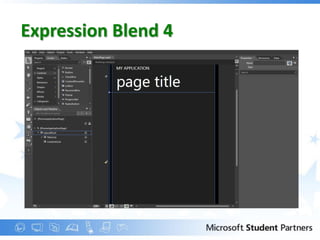 Expression Blend 4
 