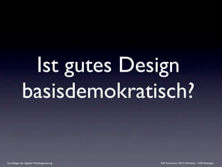 Grundlagen Digitaler Mediengestaltung