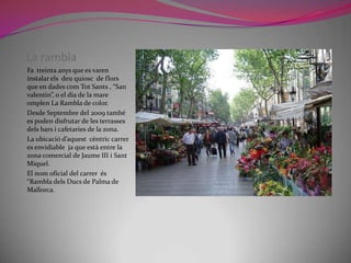 LA RAMBLA.