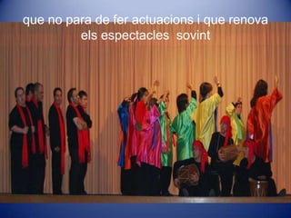 que no para de feractuacions i que renovaelsespectaclessovint