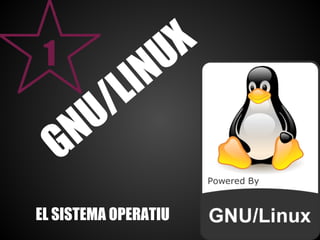 1                   U X
            L I N
        U /
    G N
EL SISTEMA OPERATIU
 