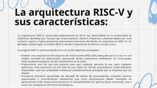 Grupo 01 - Arquitectura. de Computadoras RISC.pptx