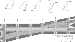 IMPLANTAÇÃO GERAL E
PLANTAS
 