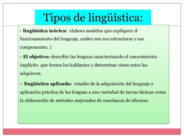 Lingstica Wikipedia La Enciclopedia Libre