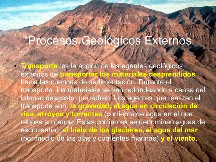 Grupo 1 factores que condicionan el modelado del relieve
