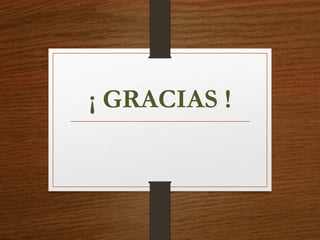 ¡ GRACIAS !
 