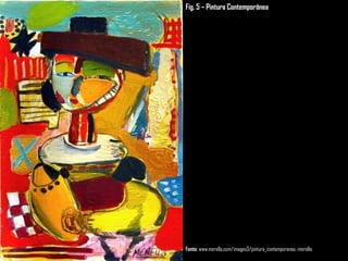 Fig. 5 – Pintura Contemporânea Fonte:  www.merello.com/images3/pintura_contemporanea.-merello 