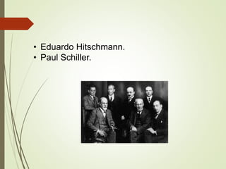 • Eduardo Hitschmann.
• Paul Schiller.
 