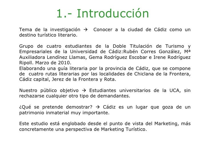 Proyecto de investigación (borrador)