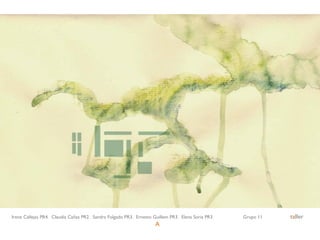 Irene Callejas PR4.  Claudia Cañas PR2.  Sandra Folgado PR3.  Ernesto Guillem PR3.  Elena Soria PR3  Grupo 11  t a ller  A 