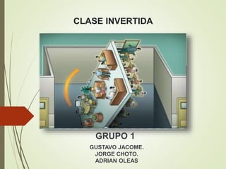 GRUPO 1
CLASE INVERTIDA
GUSTAVO JACOME.
JORGE CHOTO.
ADRIAN OLEAS
 