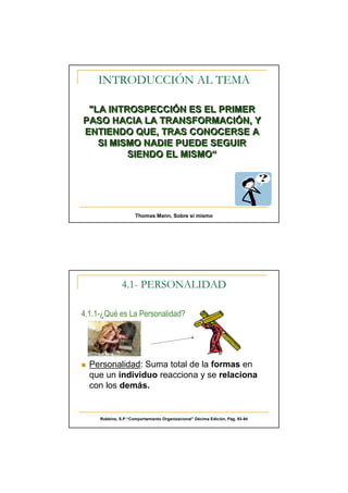 Personalidad y Emociones