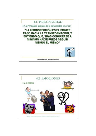 Personalidad y Emociones