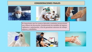 Evolución Normativa y Medidas Preventivas COVID-19 en el Ámbito Laboral ...