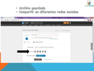 Exposición Slideshare