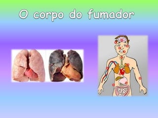 O corpo do fumador